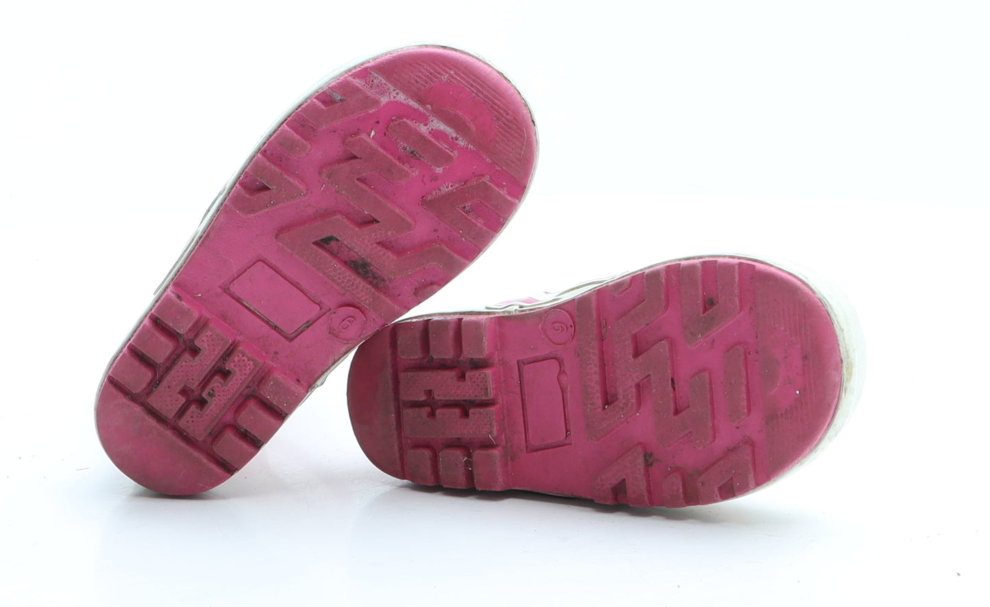 Primark Girls Pink Colourblock Rubber Wellies Boot UK 6 EUR 27