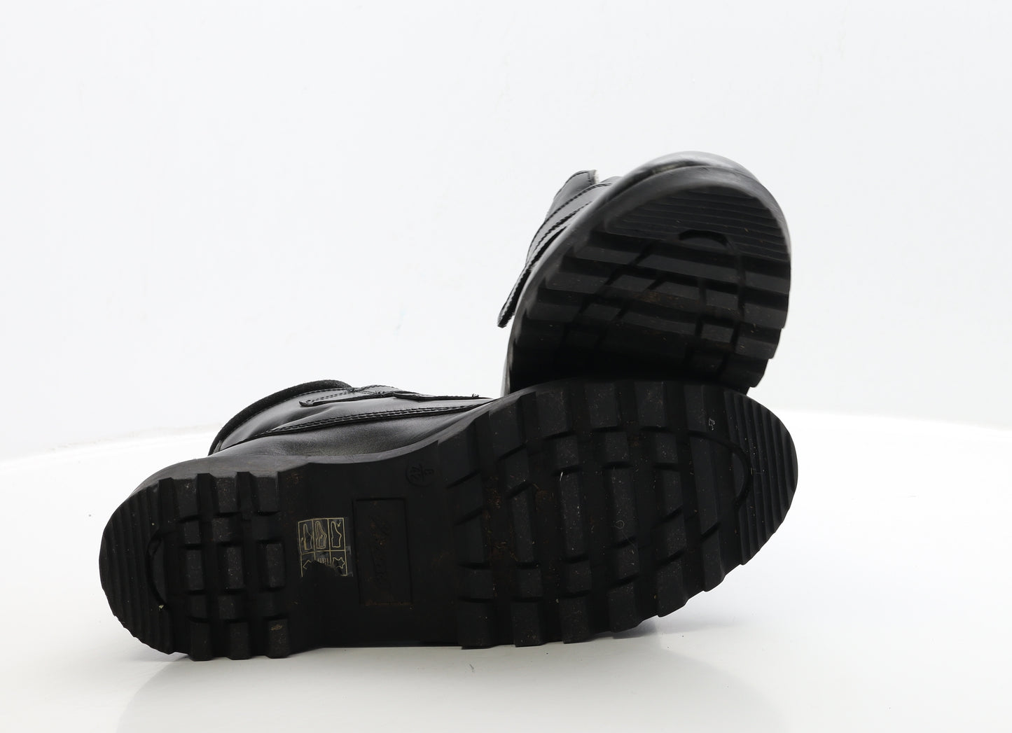 Chums Mens Black Faux Leather Bootie Boot UK 8 EUR 42