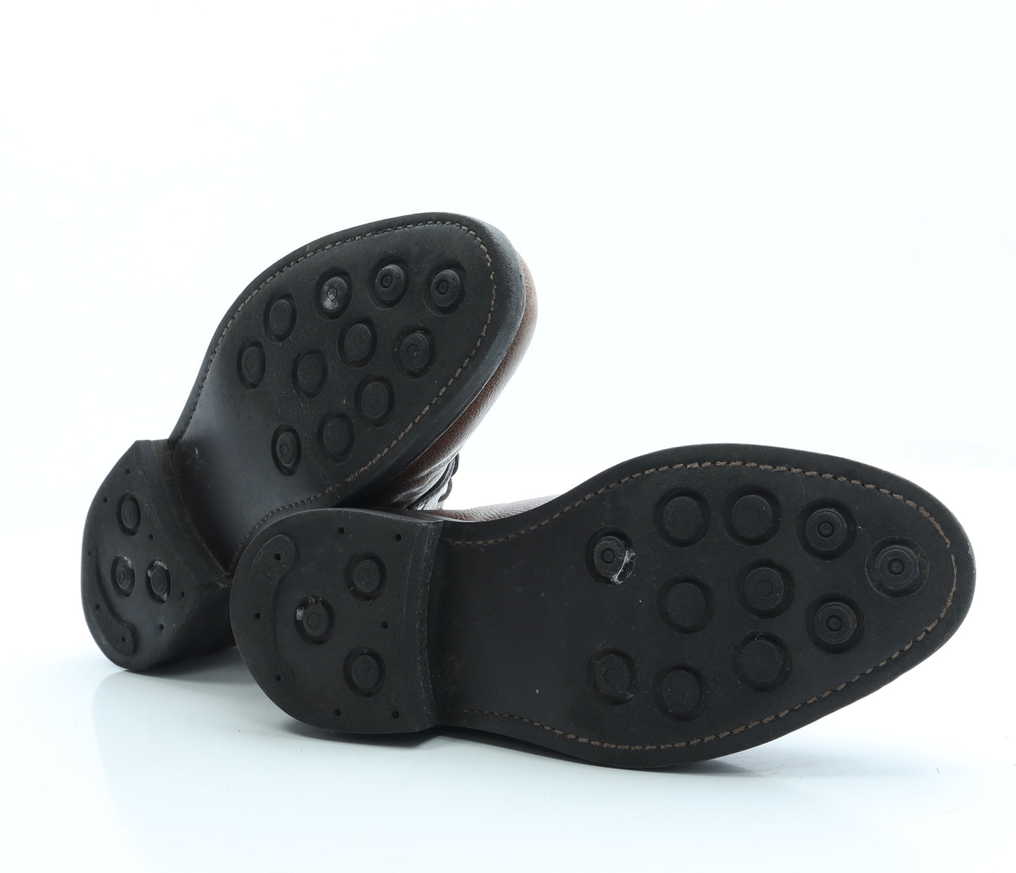 Samuel Windsor Mens Brown Leather Oxford Dress UK 8.5