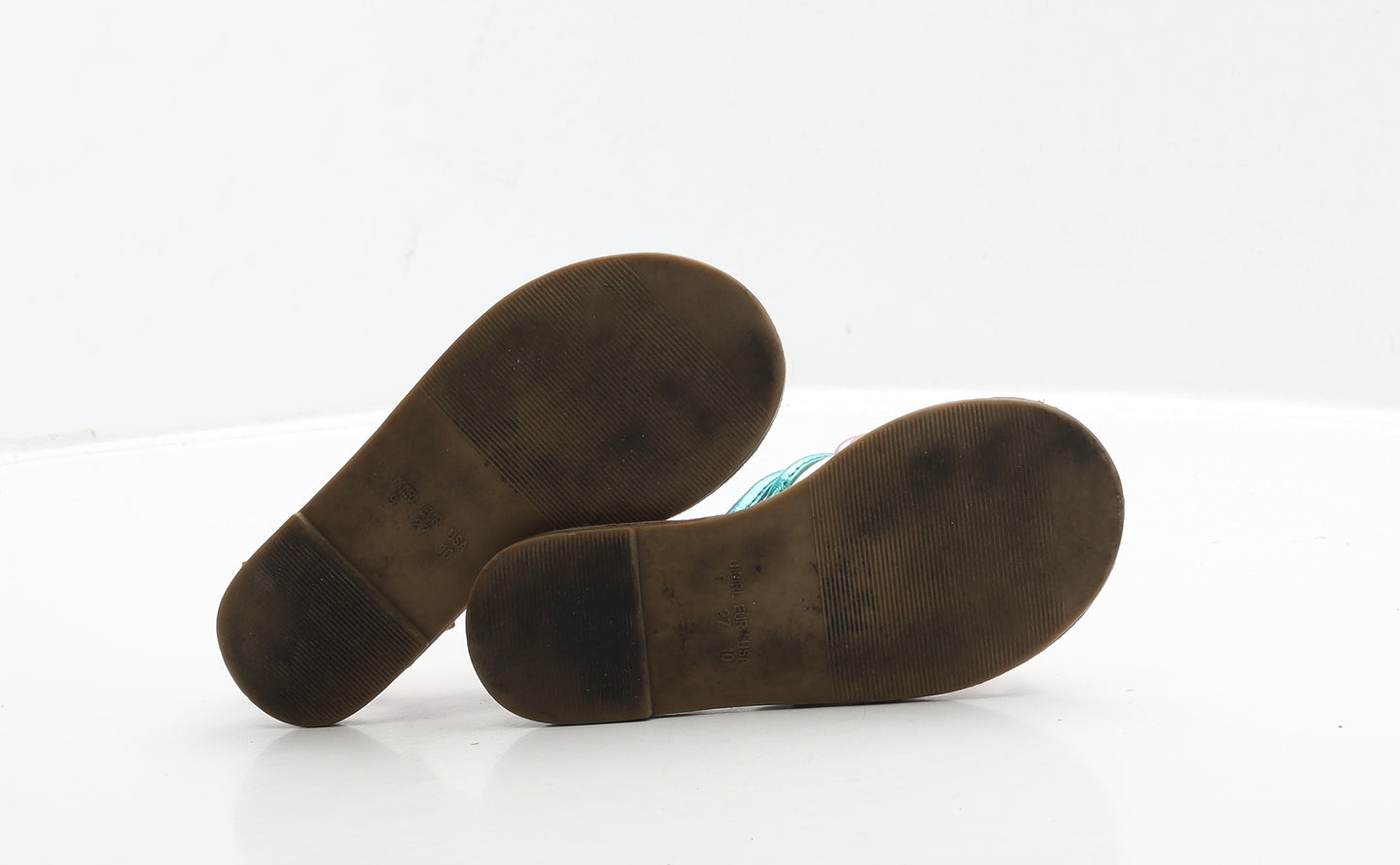 Primark Girls Multicoloured Polyester Strappy Sandal UK 9 27