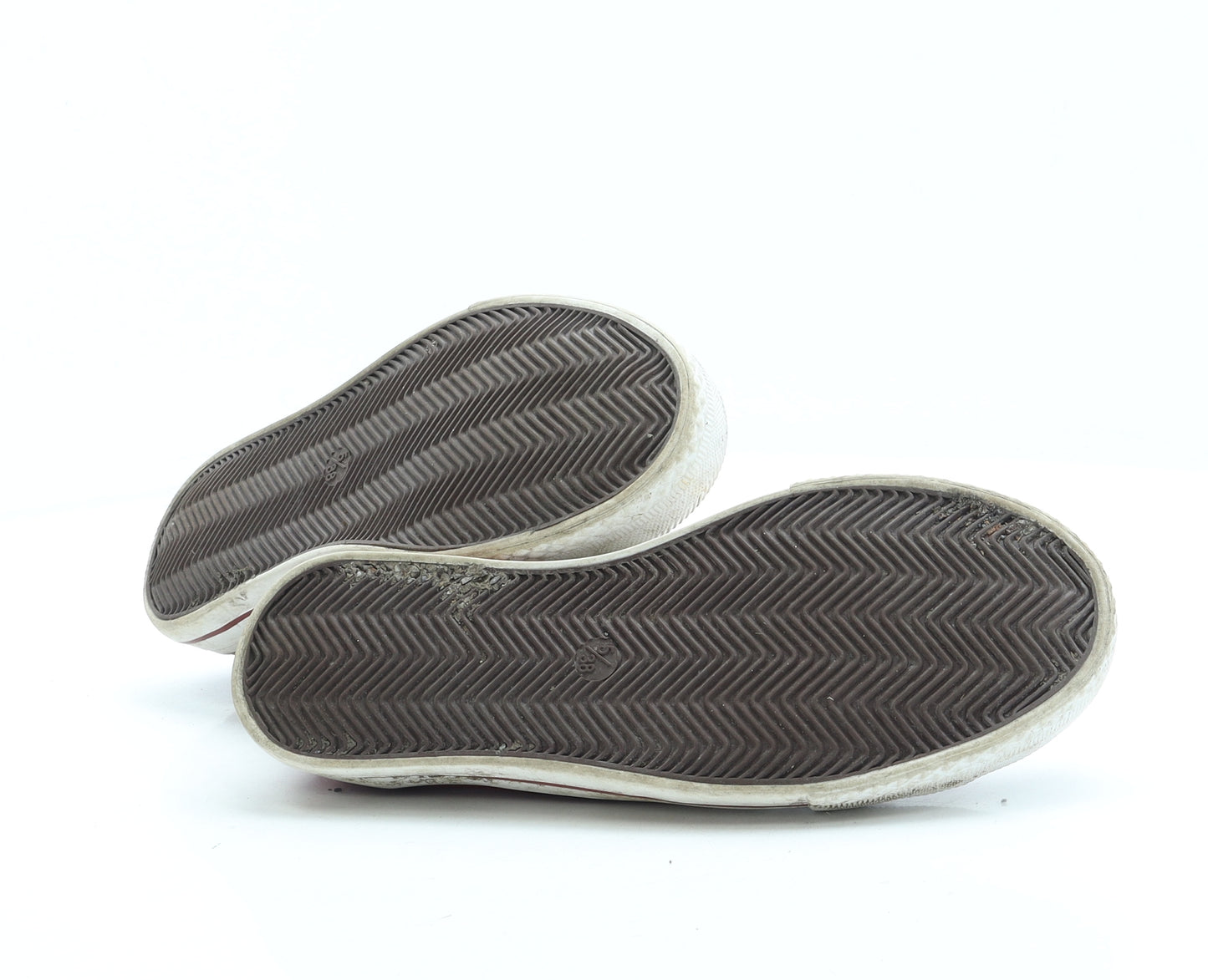 Primark Womens Red Fabric Trainer UK 5 38 US 7