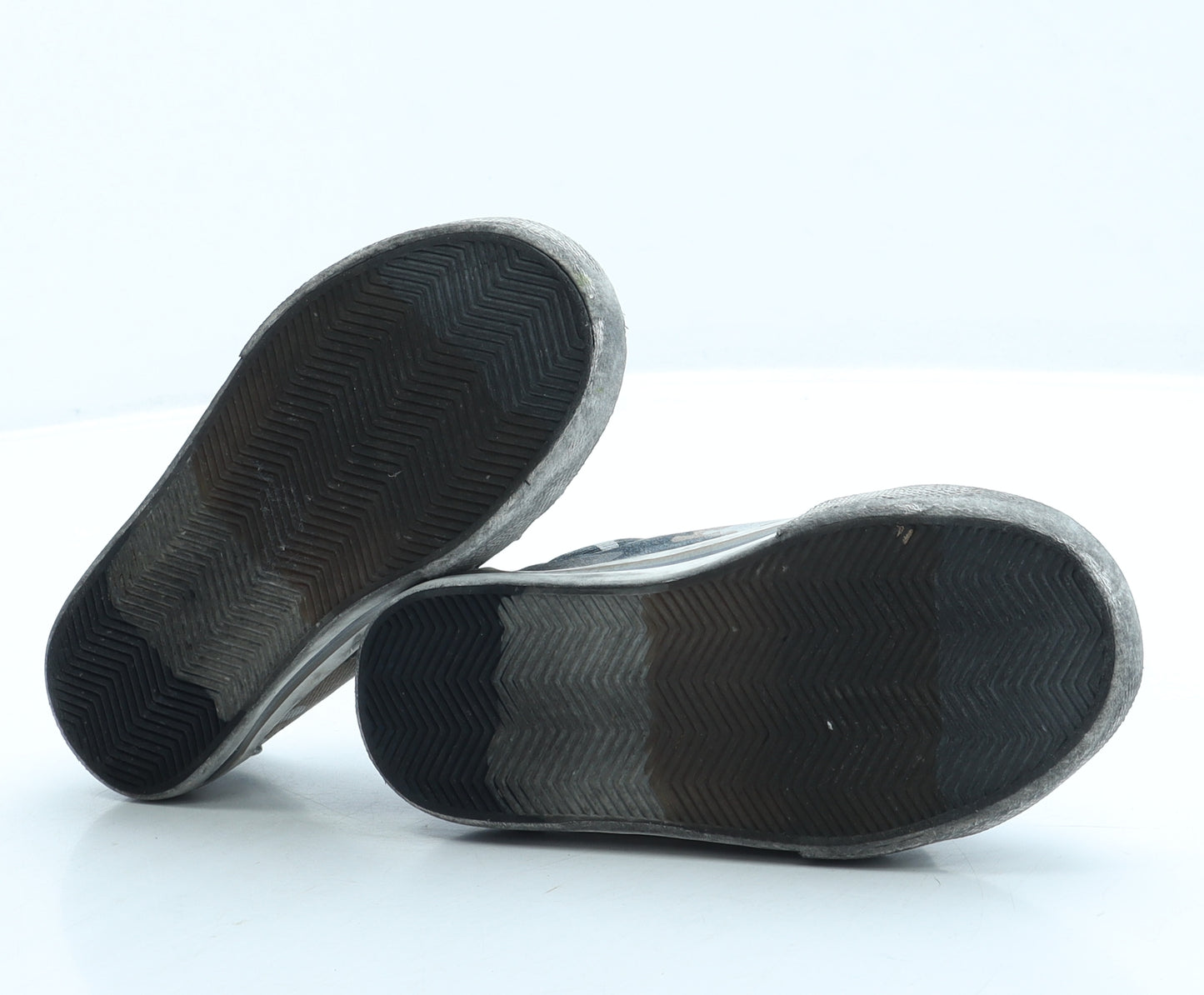 NEXT Boys Brown Camouflage Fabric Trainer UK 8.5