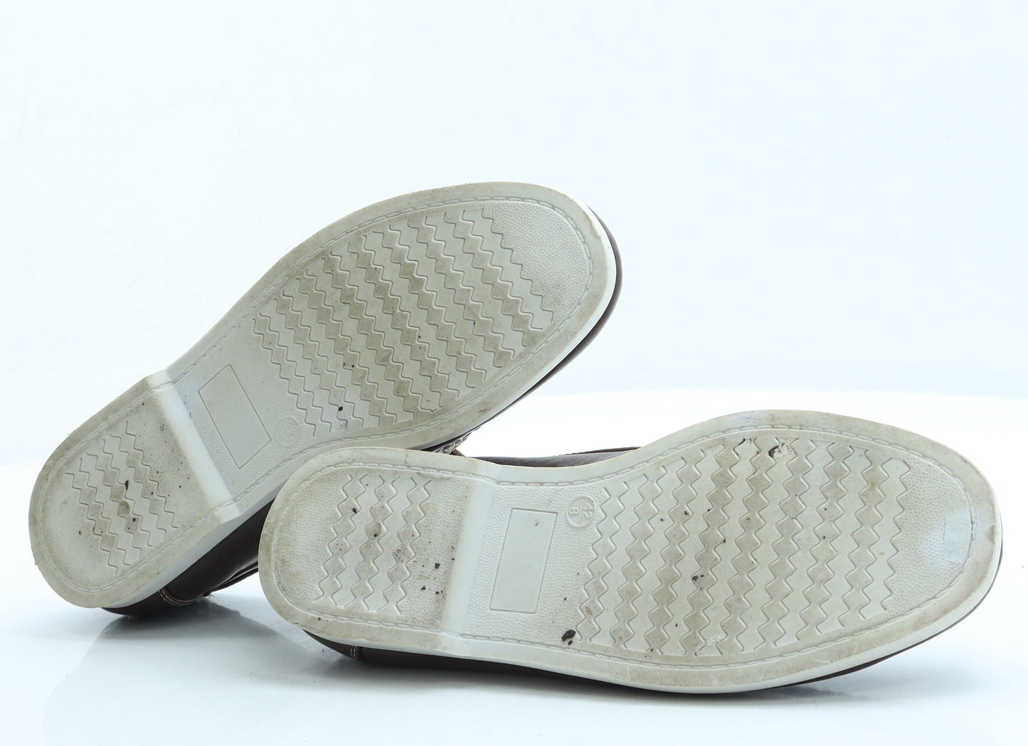 Cedar Wood State Mens Brown Leather Boat Shoe Casual UK 8 42