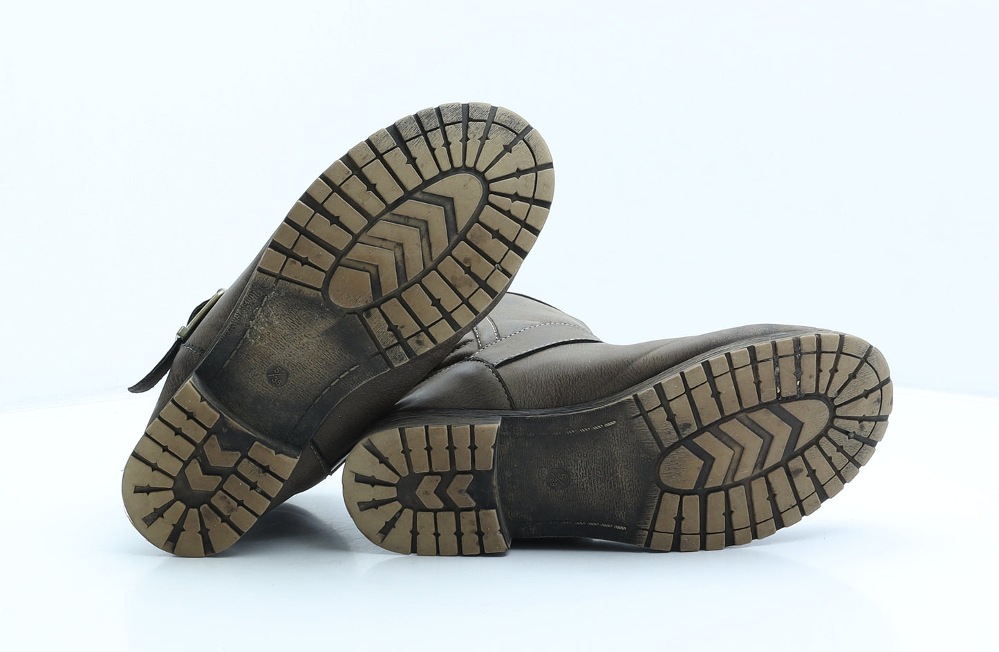 Atmosphere Womens Brown Synthetic Shearling Style Boot UK 5 38