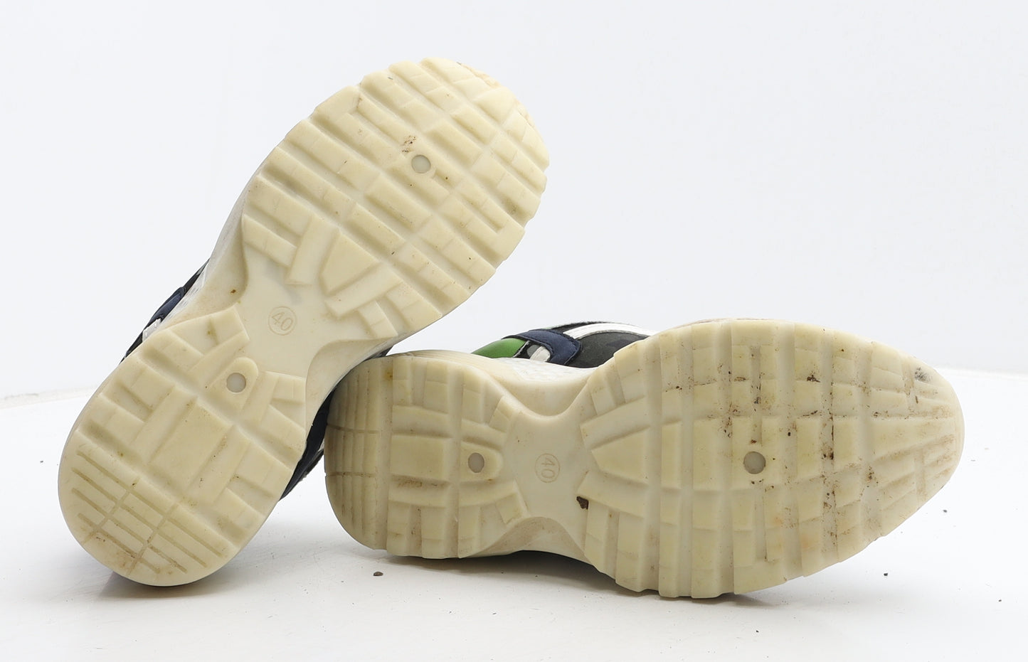 Preworn Womens Multicoloured Camouflage Fabric Trainer Casual UK 6 39