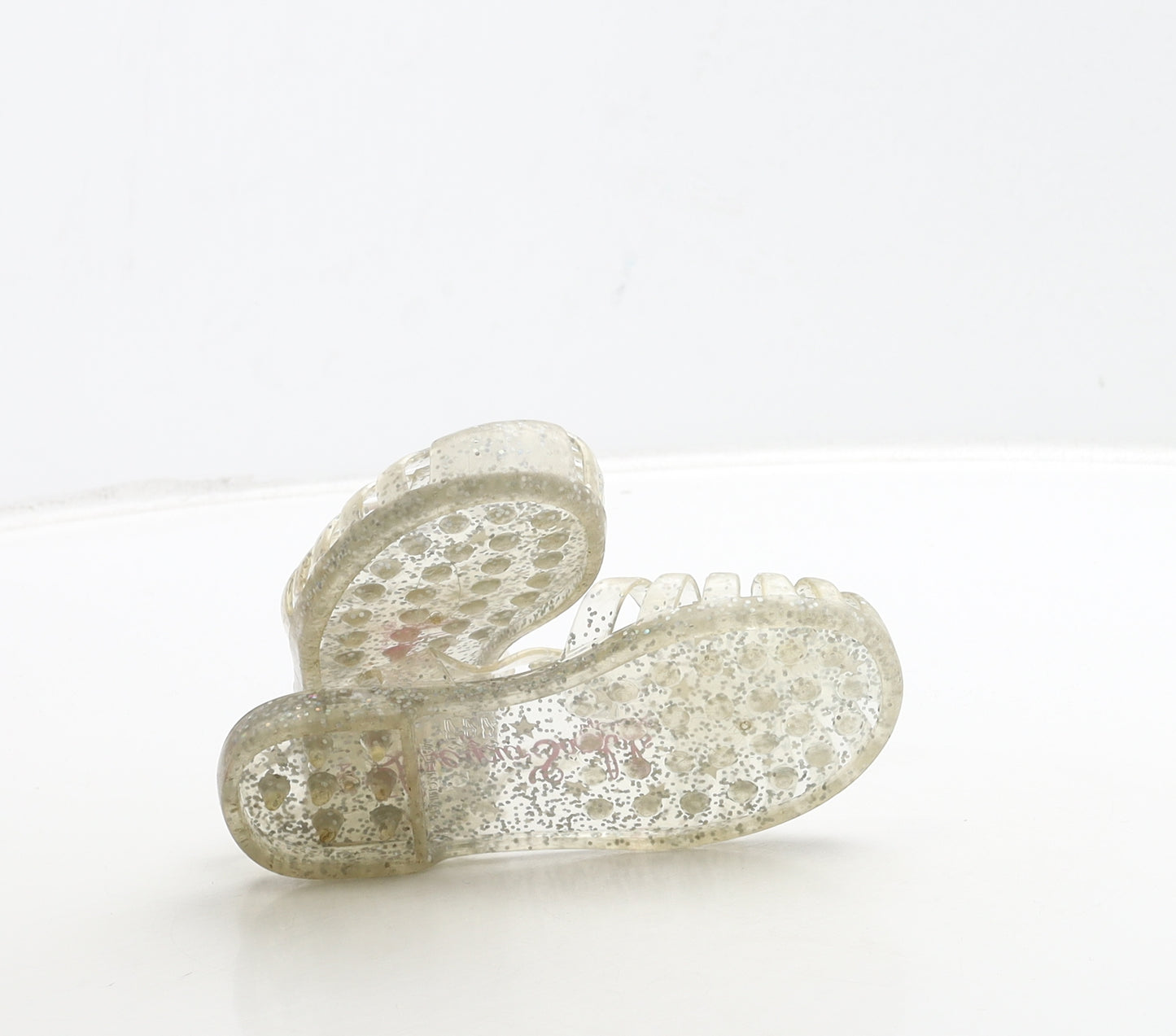 George Girls Clear Rubber Fisherman Sandal UK 7 24