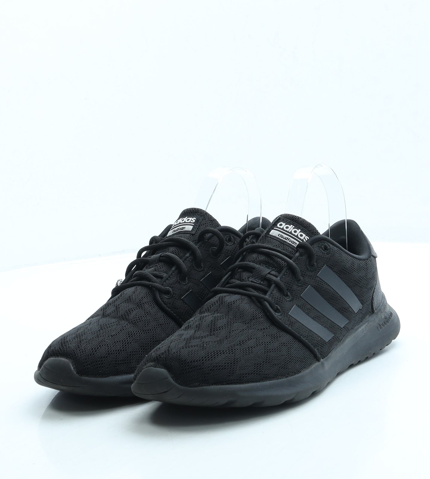 adidas Womens Black Polyester Trainer UK 6.5 40 – Preworn
