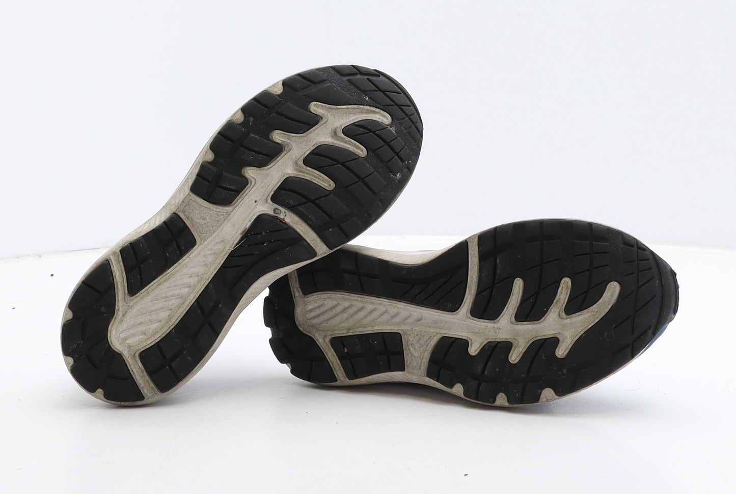 ASICS Boys Blue Fabric Trainer UK 12 31.5