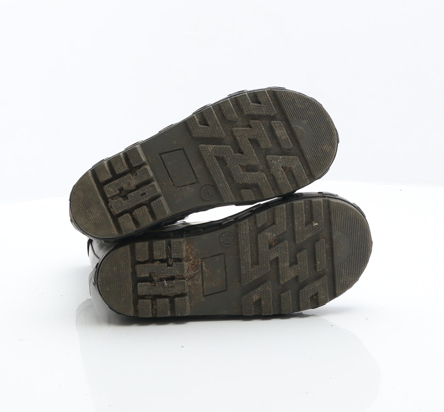 NEXT Boys Green Rubber Wellies Boot UK 11 - Rocket Wellies