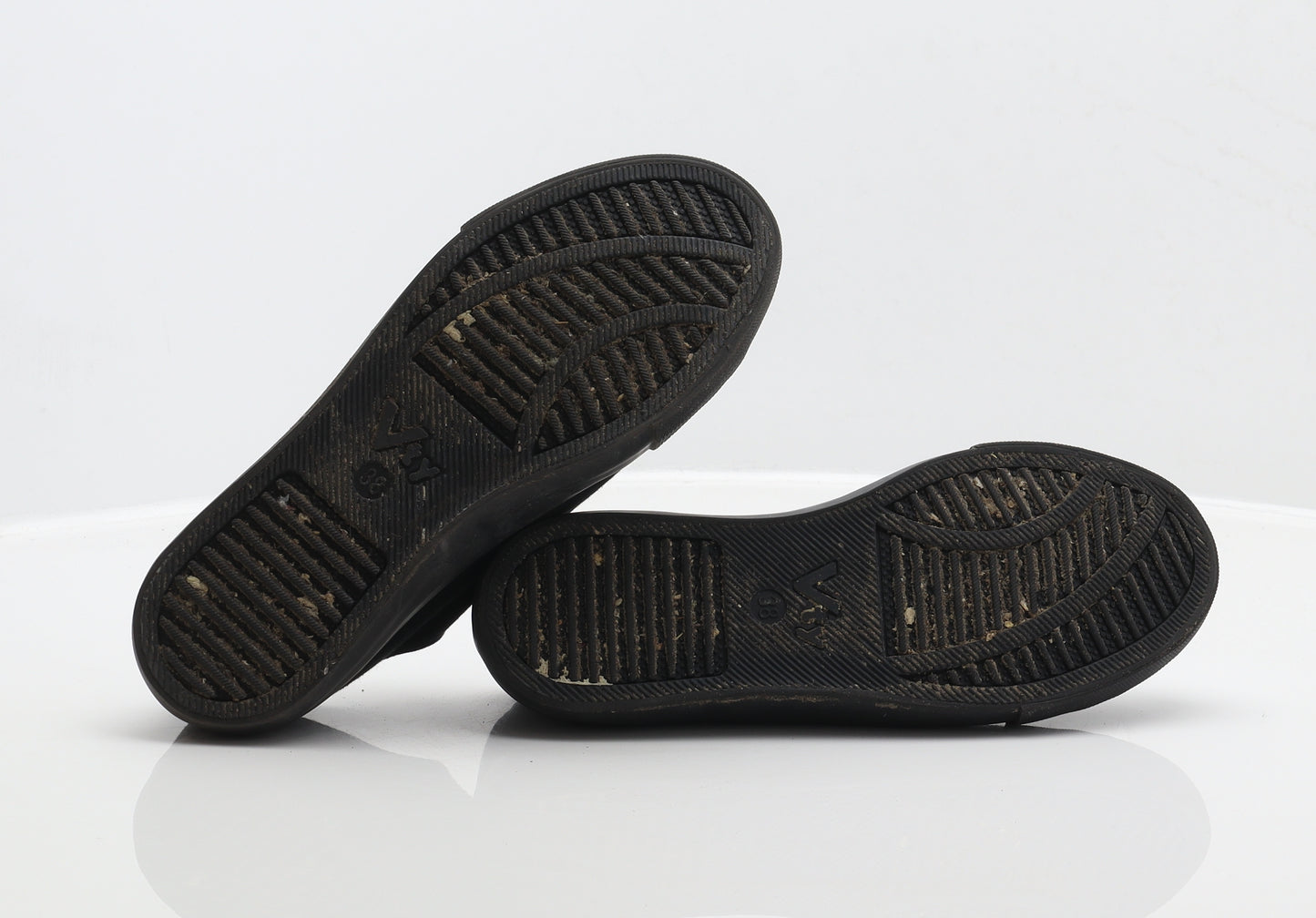 Vty Womens Black Fabric Trainer UK 5 38