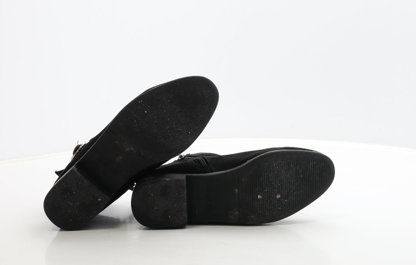 Primark Womens Black Suede Chelsea Boot UK 4 37