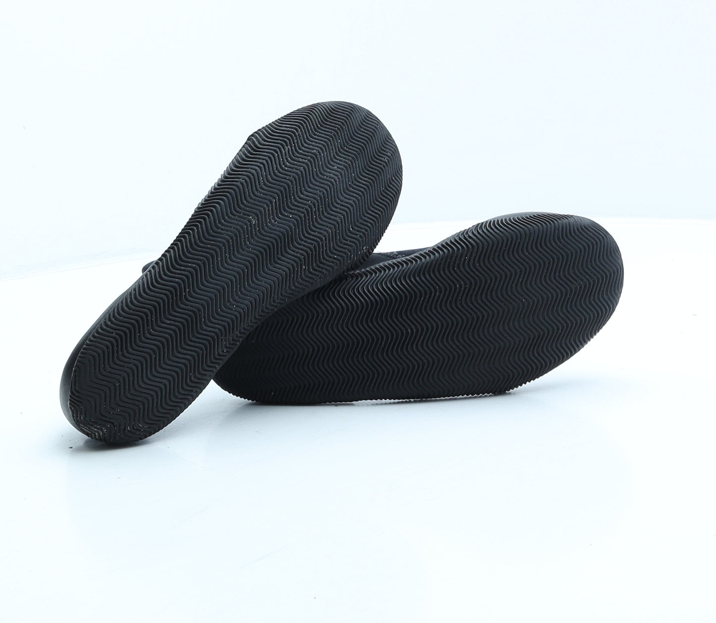 Tribord Boys Black Polyester Trainer UK 1 33 - Aqua shoes