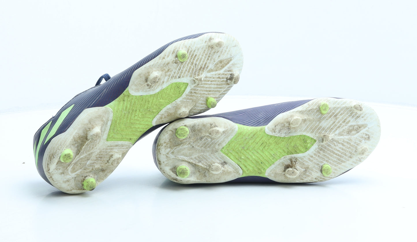 adidas Boys Blue Synthetic Trainer UK 3 - Football boots