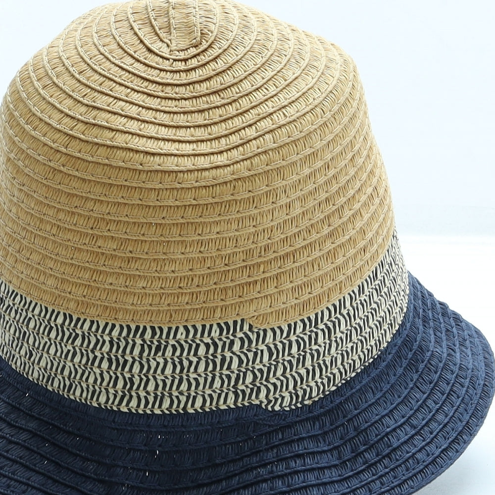 Primark Boys Blue Colourblock Paper Sun Hat One Size