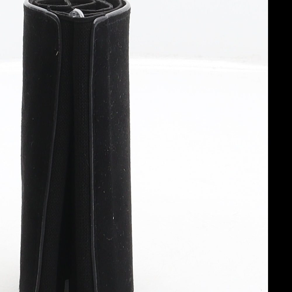 Primark Womens Black Solid Elastane Waist Belt Belt Size S