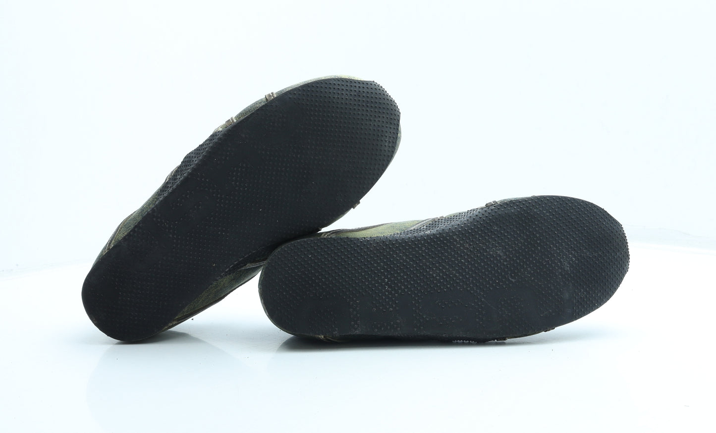 Nushu Mens Green Polyester Trainer UK 9