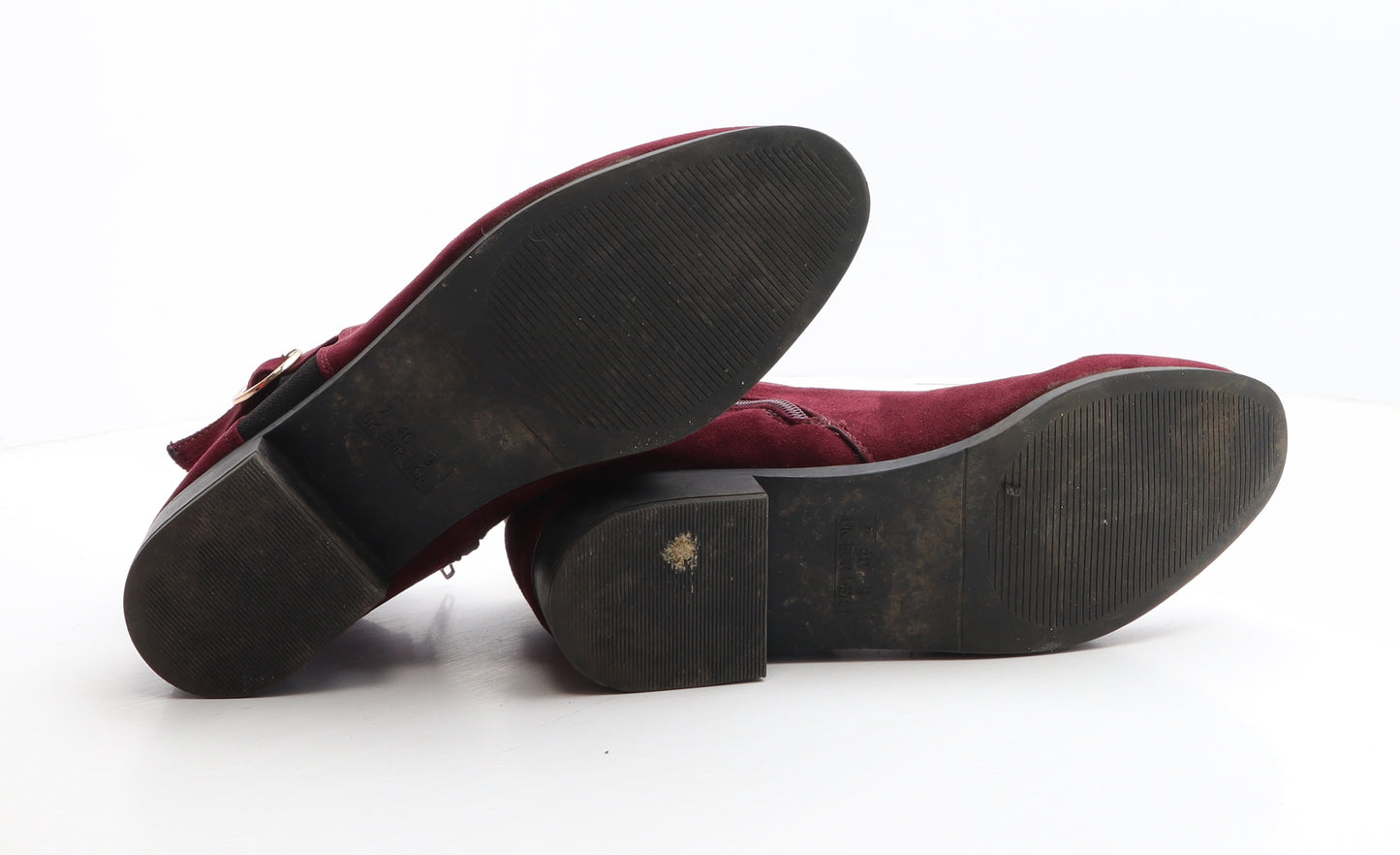 Primark Womens Red Polyester Chelsea Boot UK 7 40