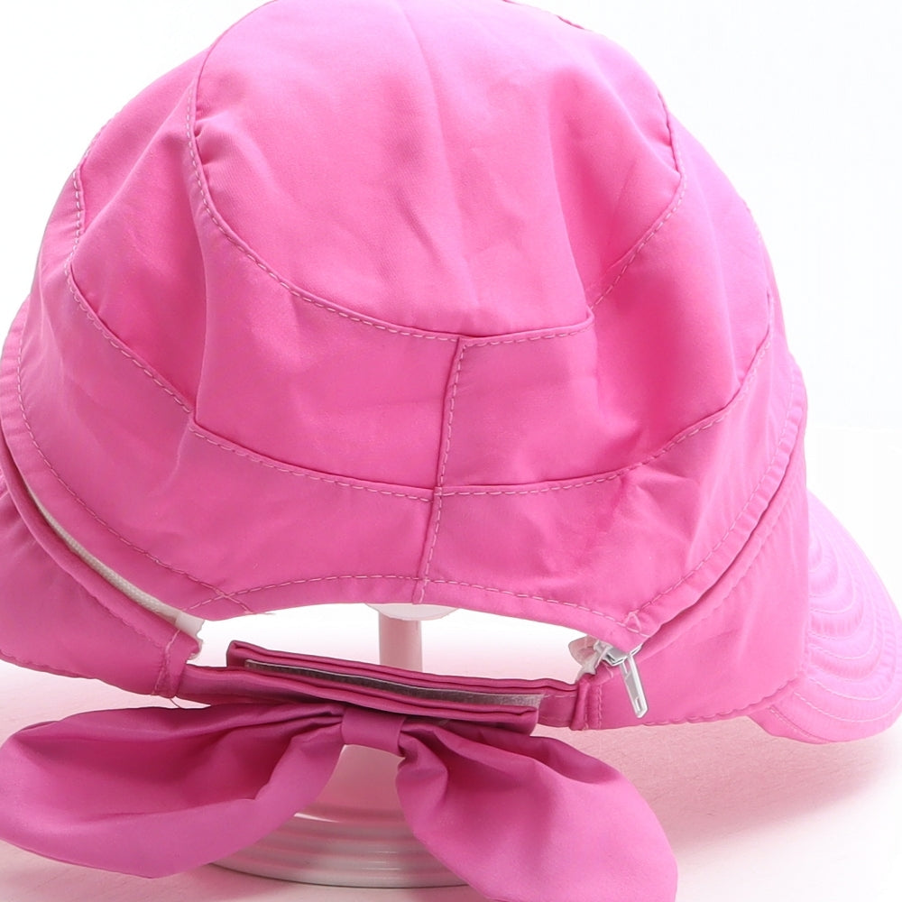 Preworn Womens Pink Polyester Visor One Size