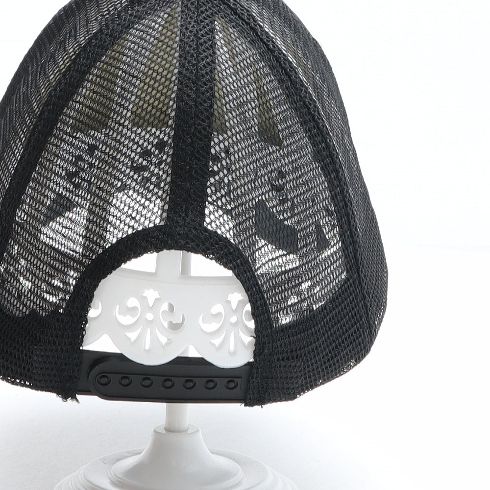 Leicester FC Mens Black Polyester Trucker Hat One Size - Leicester City Football Club