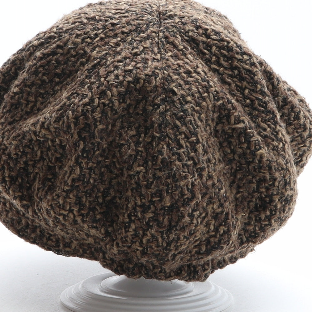 RJR.John Rocha Womens Brown Polyester Peaked Cap One Size