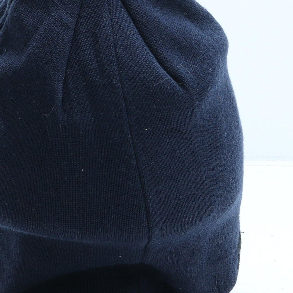 PUMA Mens Blue Acrylic Beanie One Size