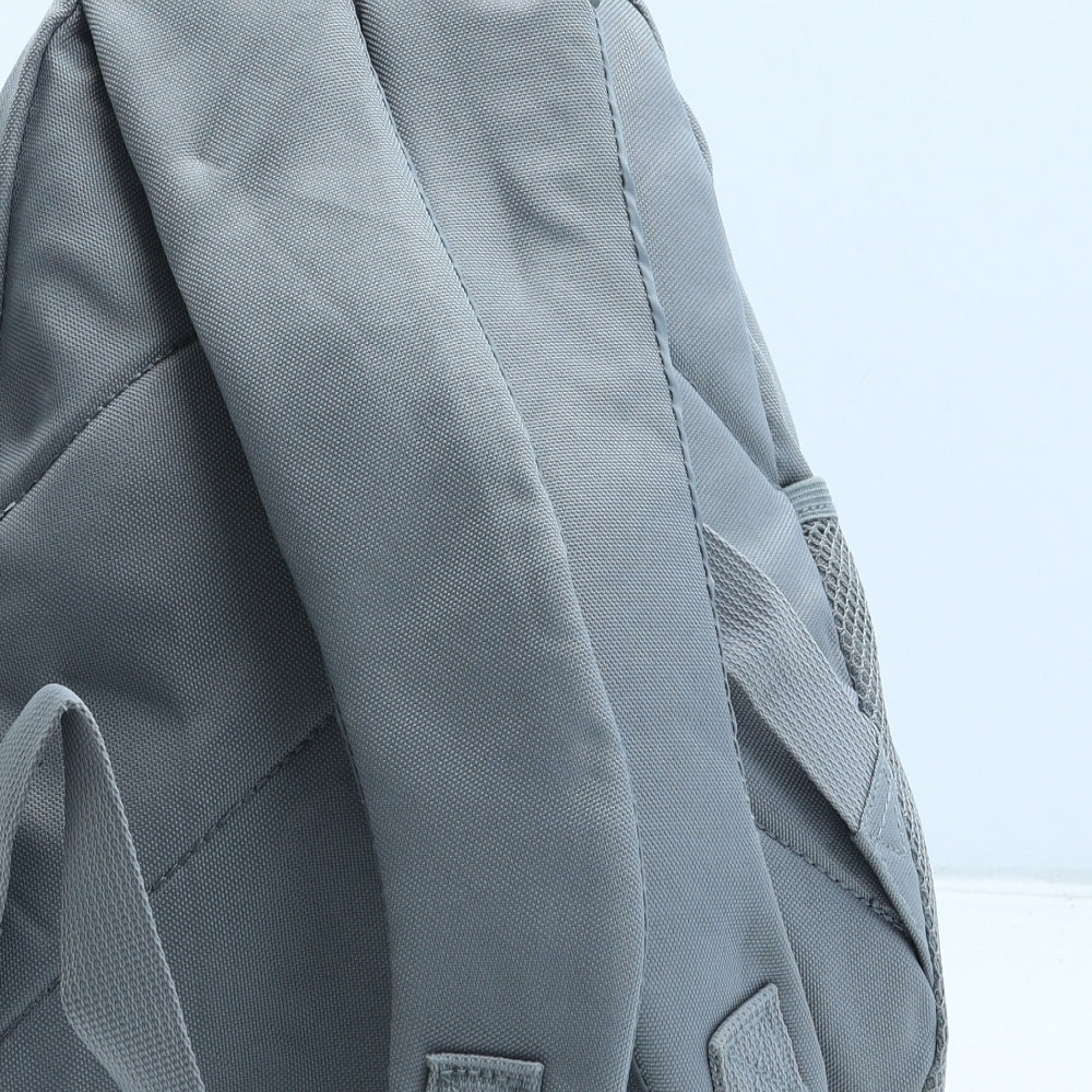 Mountain Warehouse Boys Grey Colourblock Nylon Backpack Size Medium Zip