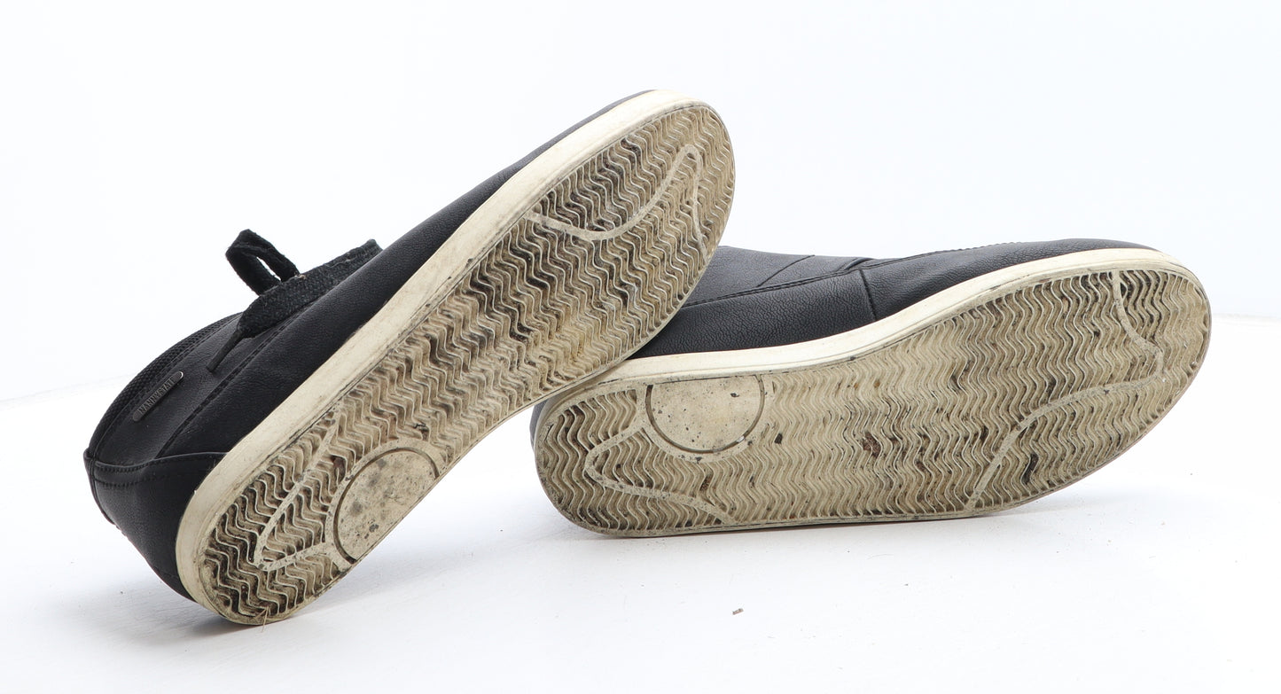 Nanny State Mens Black Synthetic Bootie Boot UK 7