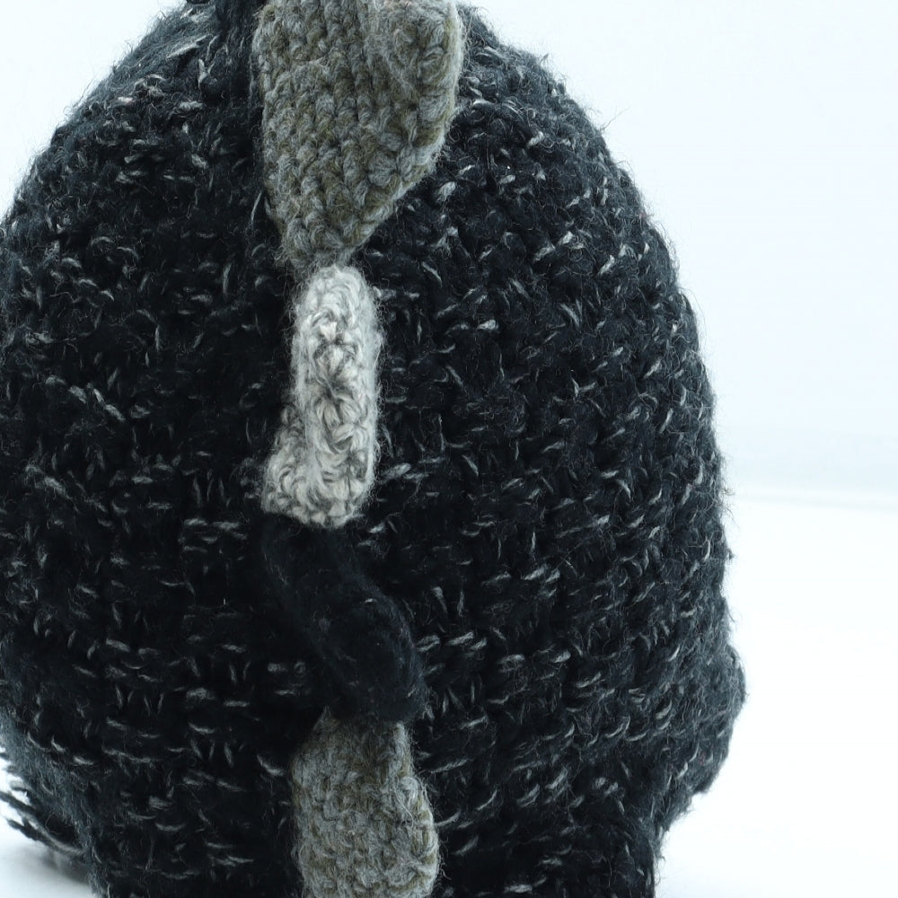 NEXT Boys Black Acrylic Winter Hat Size S - Size 5-6 Years