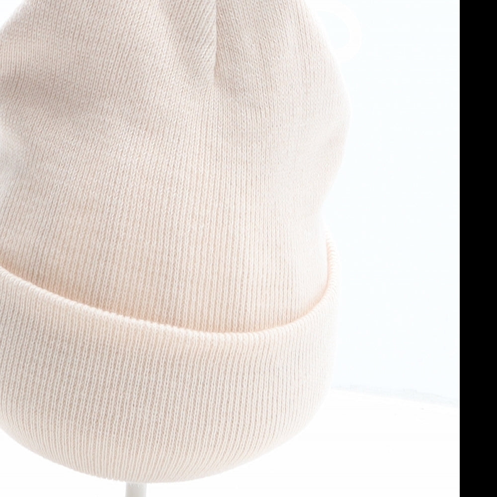 Primark Womens Pink Acrylic Beanie One Size