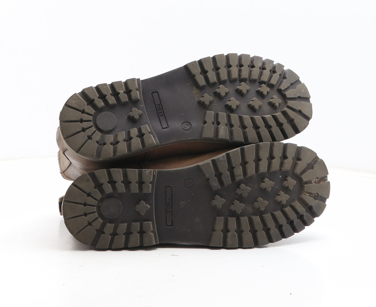 NEXT Womens Brown Synthetic Chelsea Boot UK