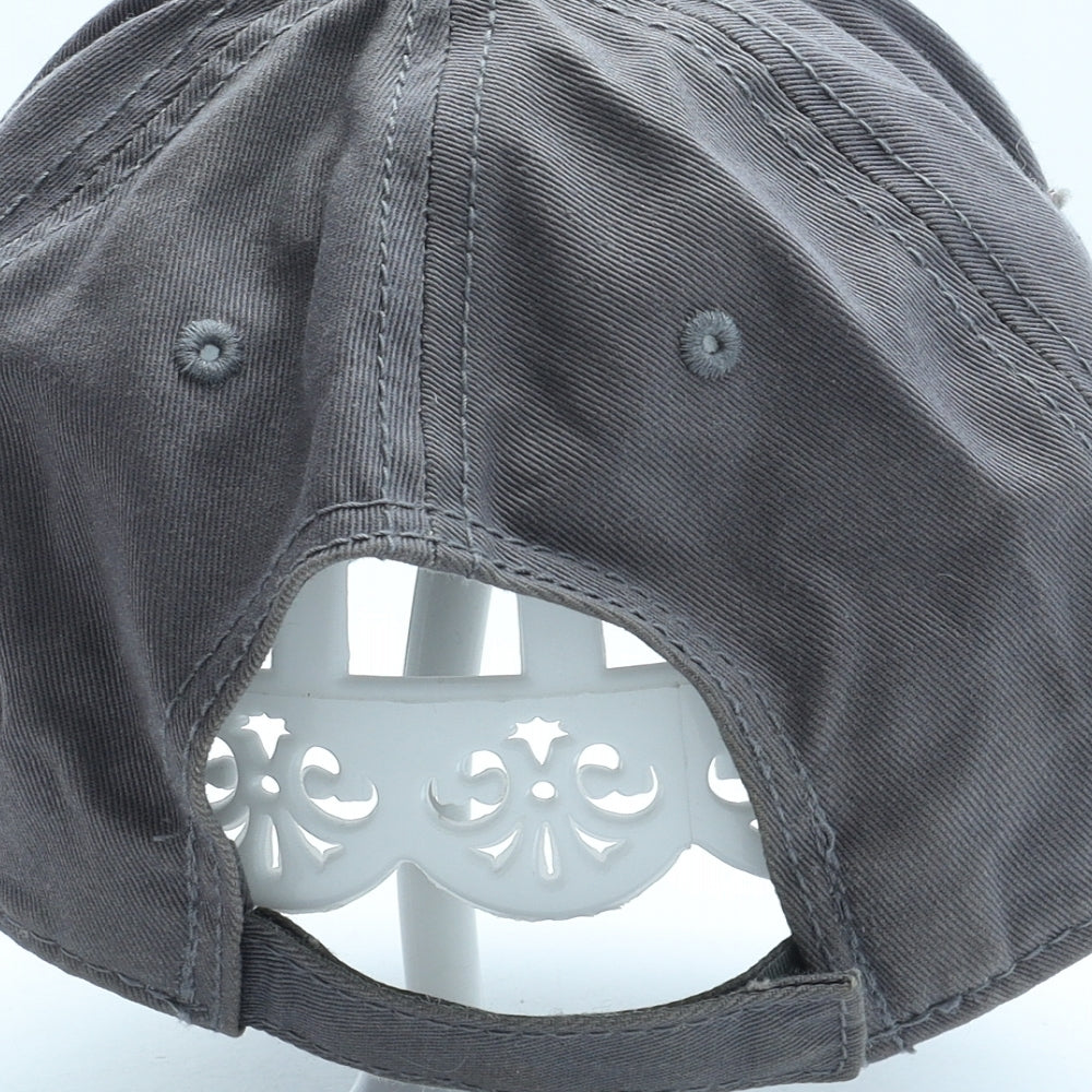 No Fear Mens Grey Polyester Snapback Size Adjustable