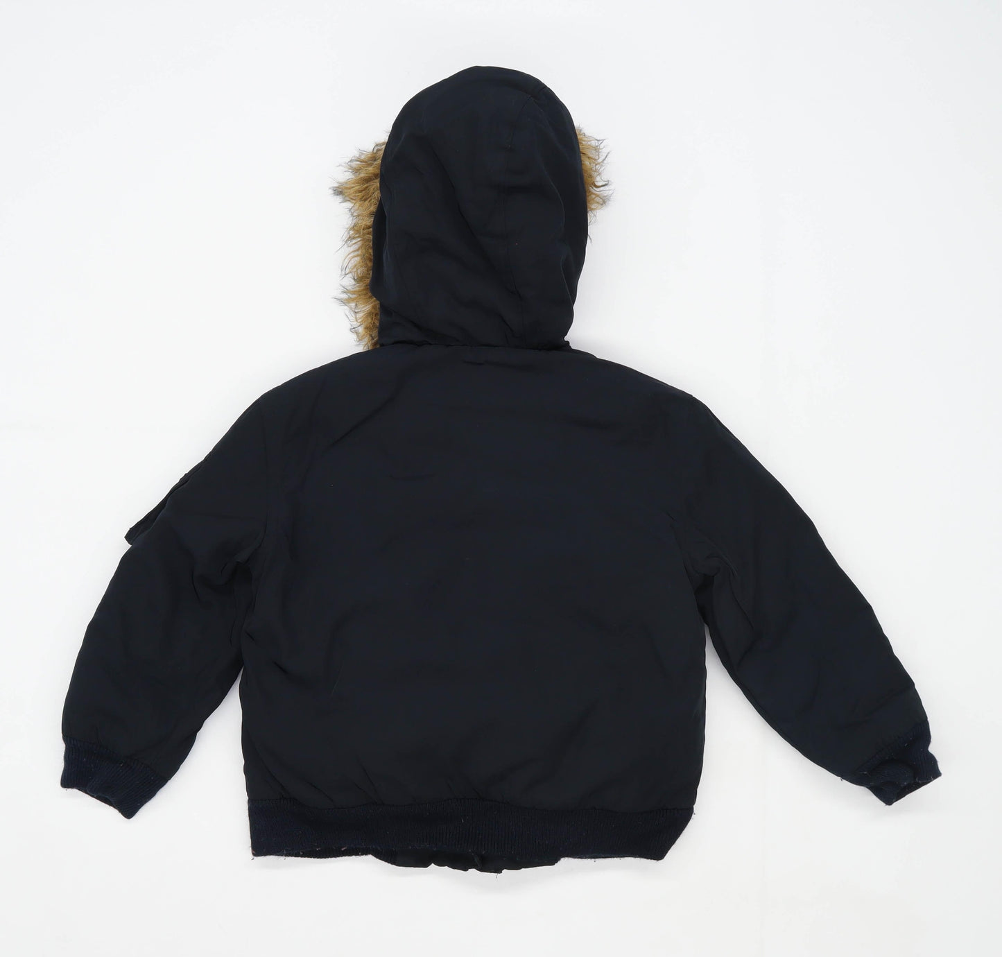 Gap Boys Black Coat Age 6-7 Years