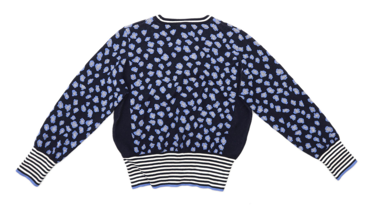 Per Una Womens Size 16 Floral Multi-Coloured Jumper (Regular)