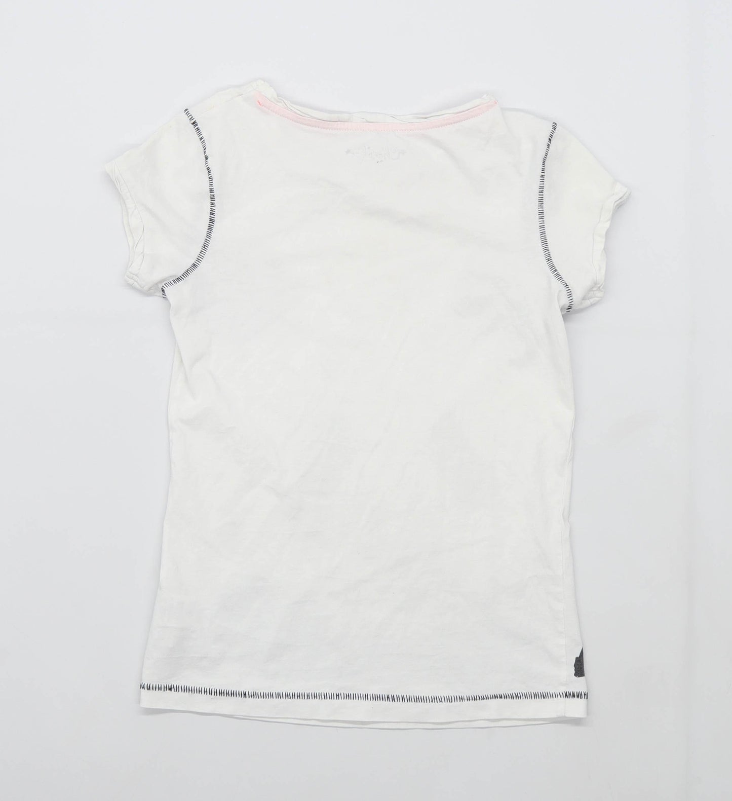 Cherokee Girls Graphic White Top Age 11-12 Years