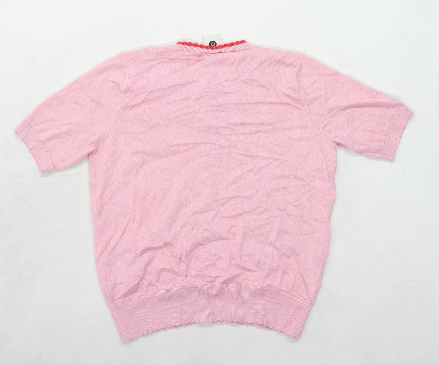 Pep Womens Size M Pink Cardigan (Regular)