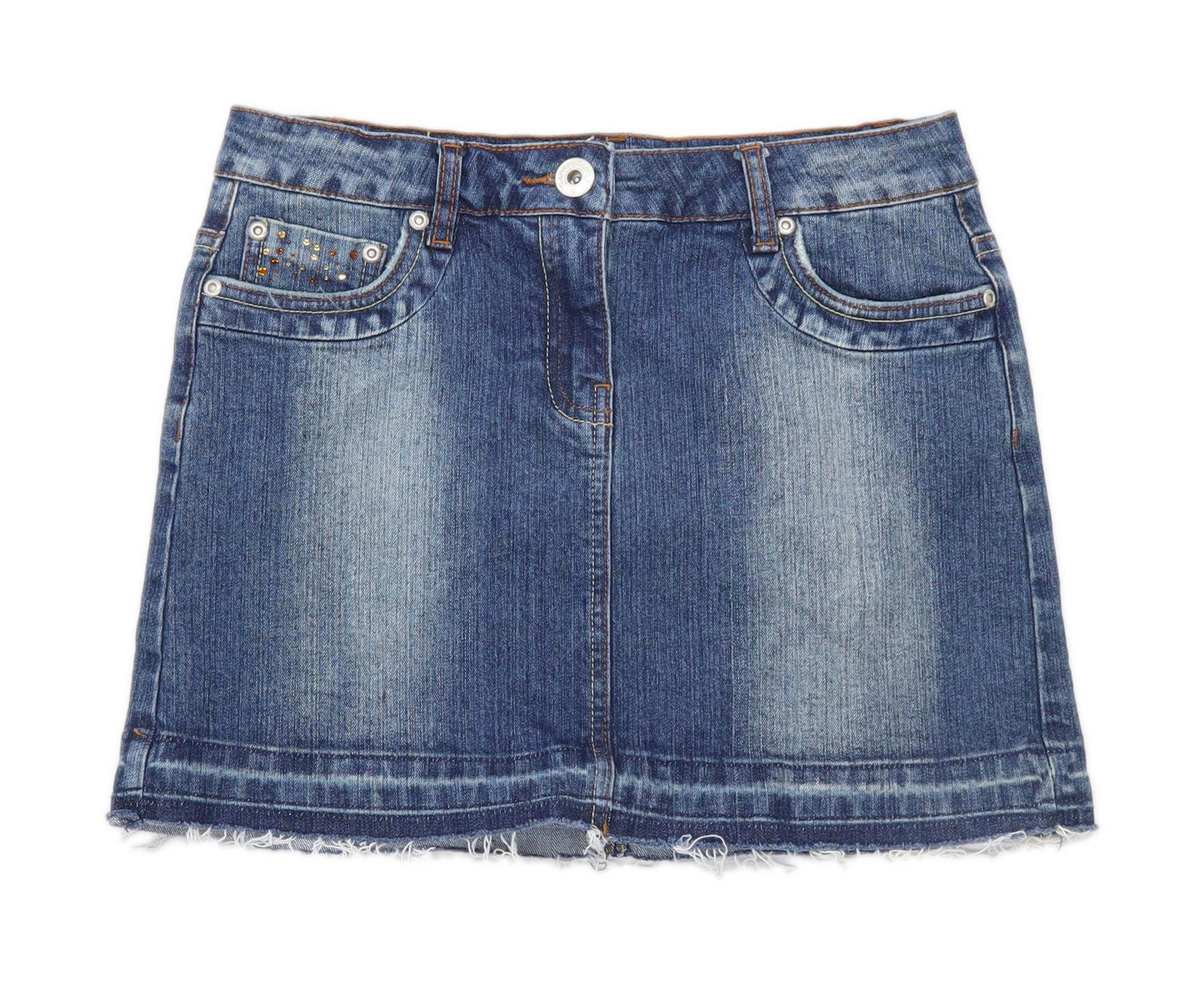 New Look Girls Blue Skirt Age 14 Years
