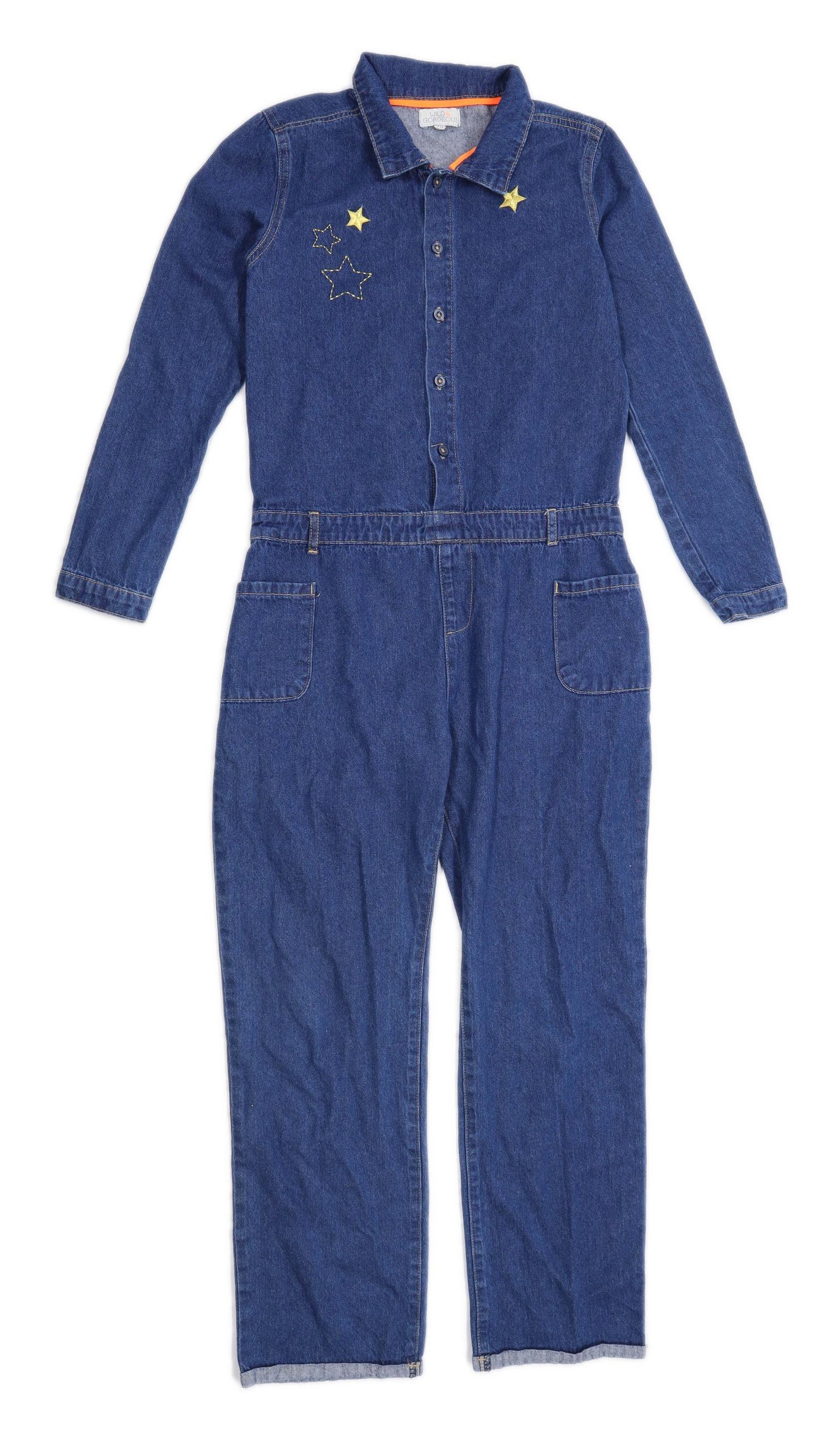 Wild & Gorgeous Girls Blue Jumpsuit Age 14-15 Years