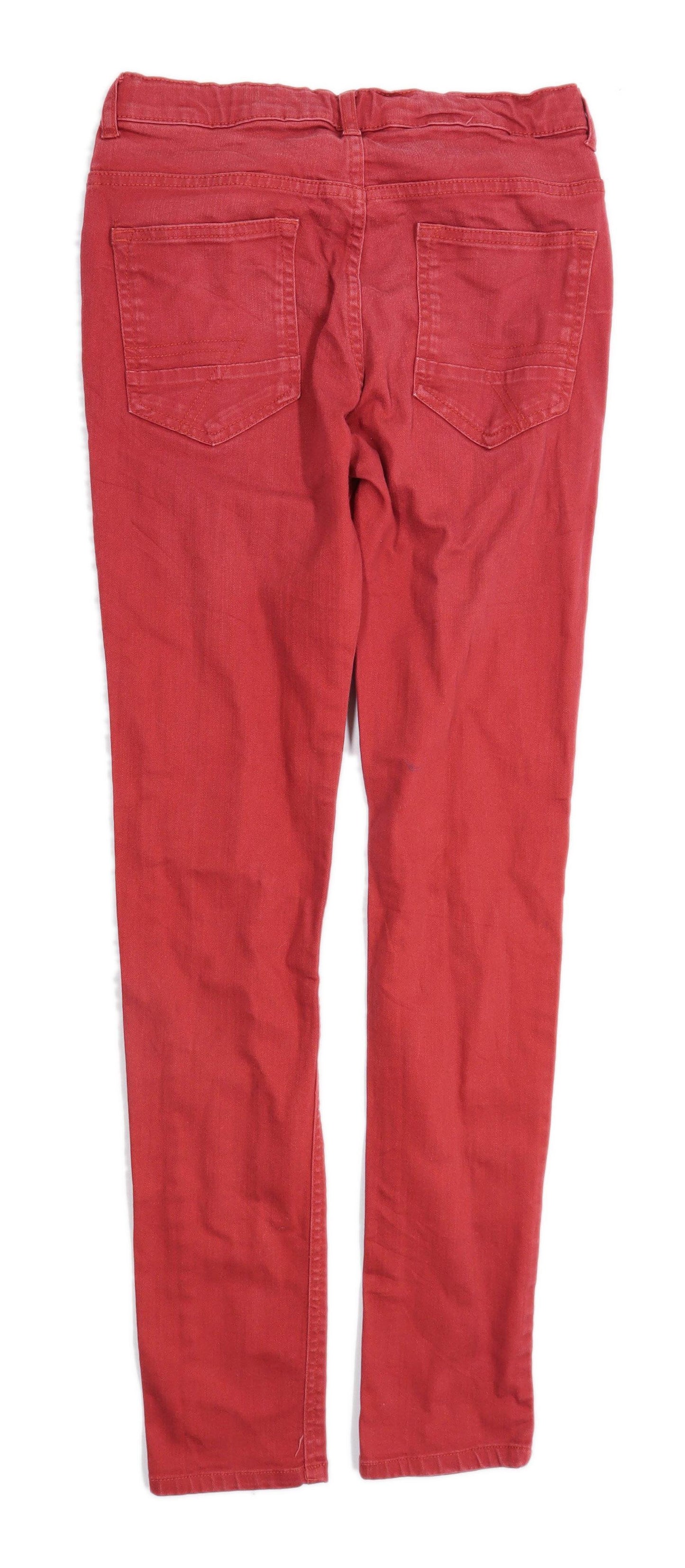 Marks & Spencer Boys Red Jeans Age 13-14 Years