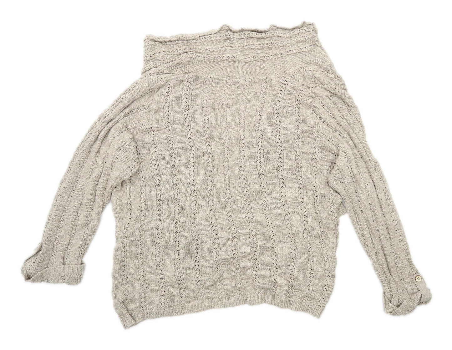 Marks & Spencer Womens Size 20 Beige Cardigan (Regular)