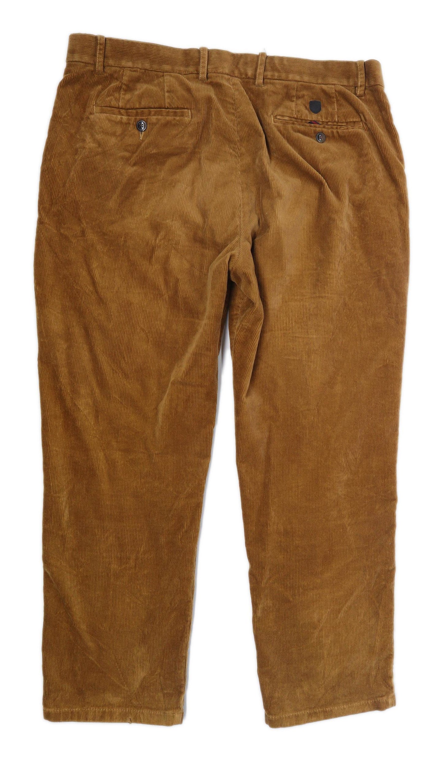 Blue Harbour Mens Brown Corduroy Trousers Size W38/L29