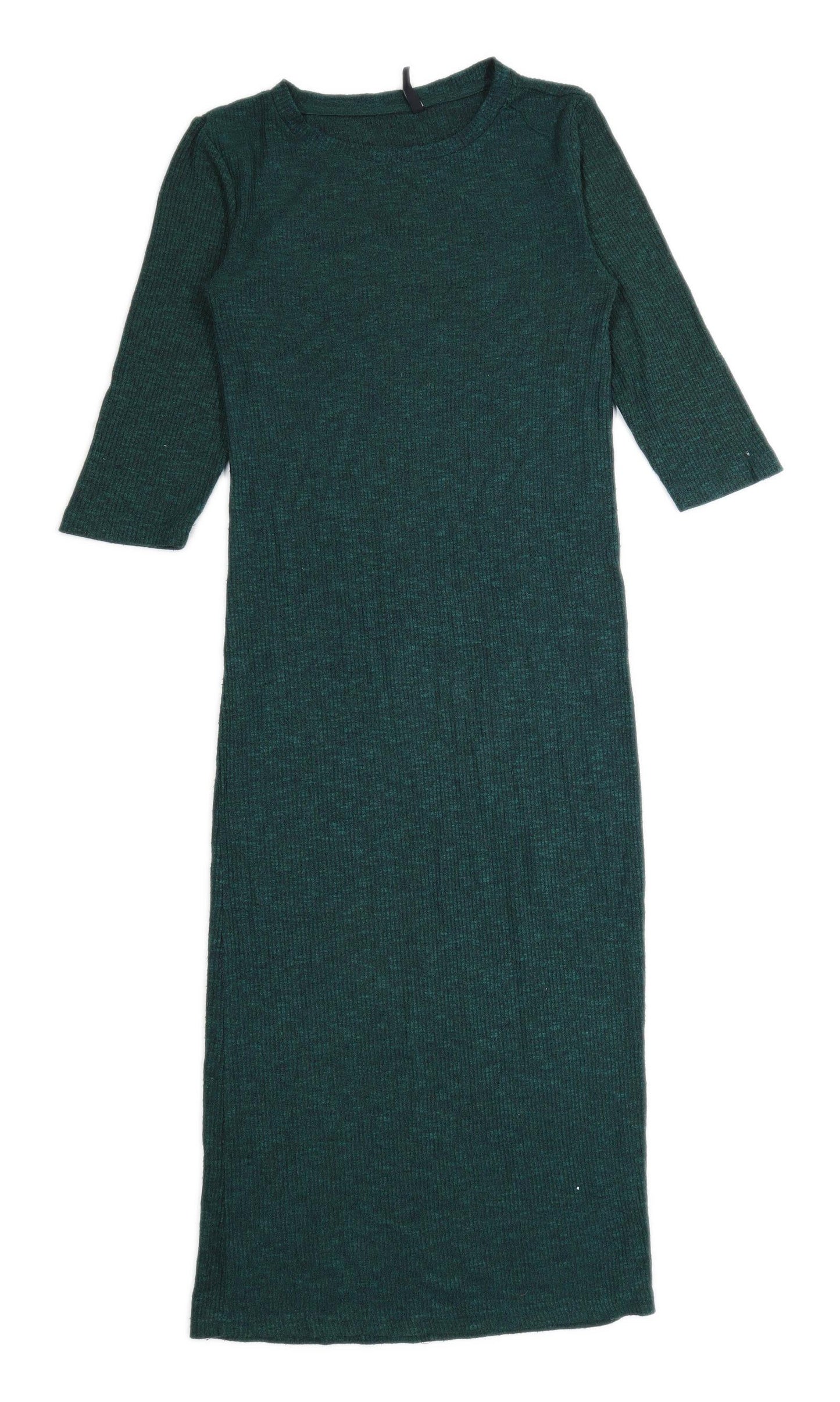 Stradivarius Womens Size L Green Midi Dress (Regular)