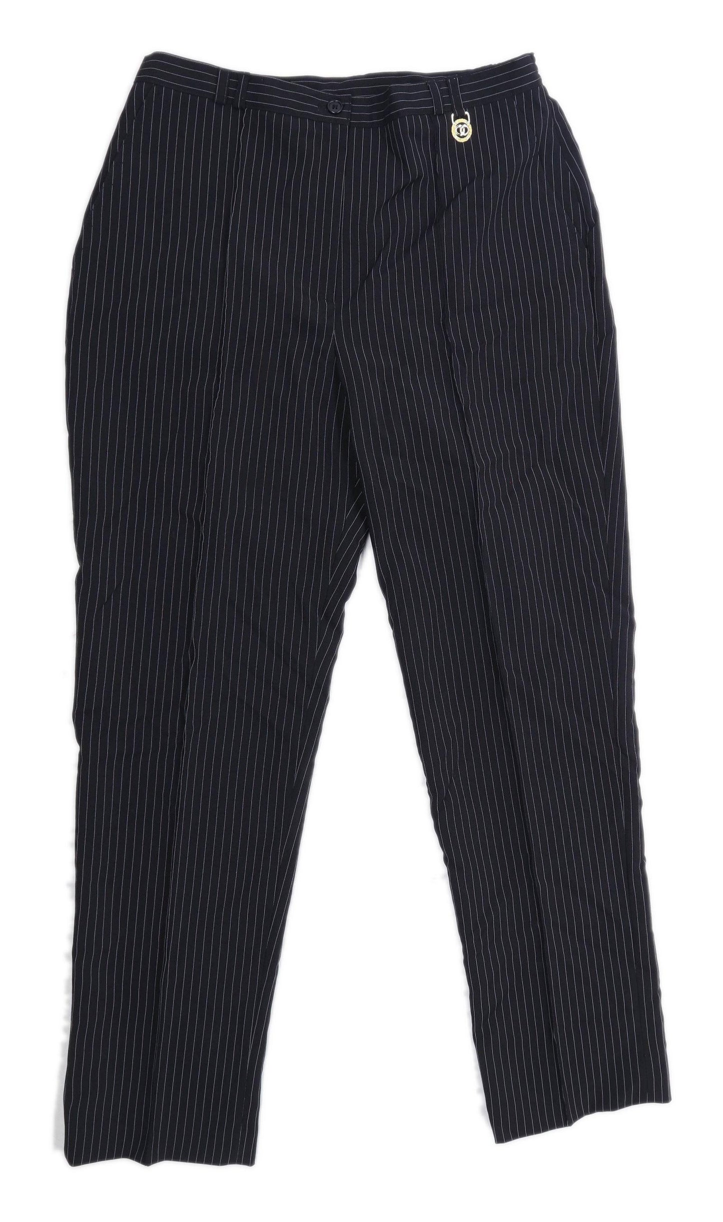 Womens Marks & Spencer Black Trousers Size 14/L3