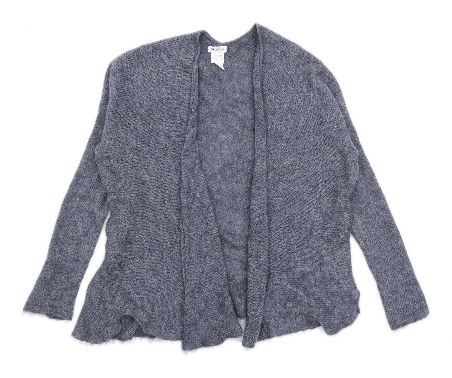 Suzy D Womens Size S-M Grey Cardigan (Regular)