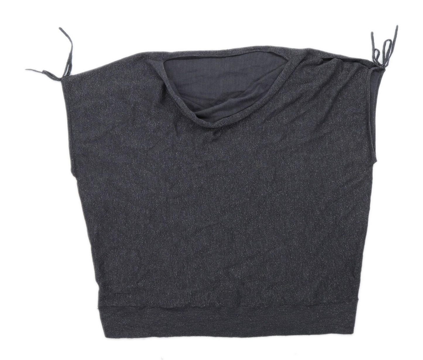 Mint Velvet Womens Size XL Cotton Blend Grey Top (Regular)