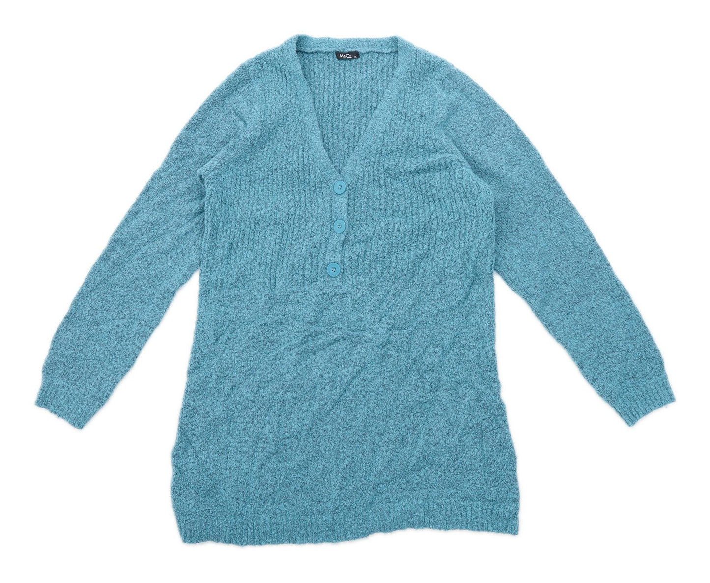 M&Co Womens Size XL Green Jumper (Regular)