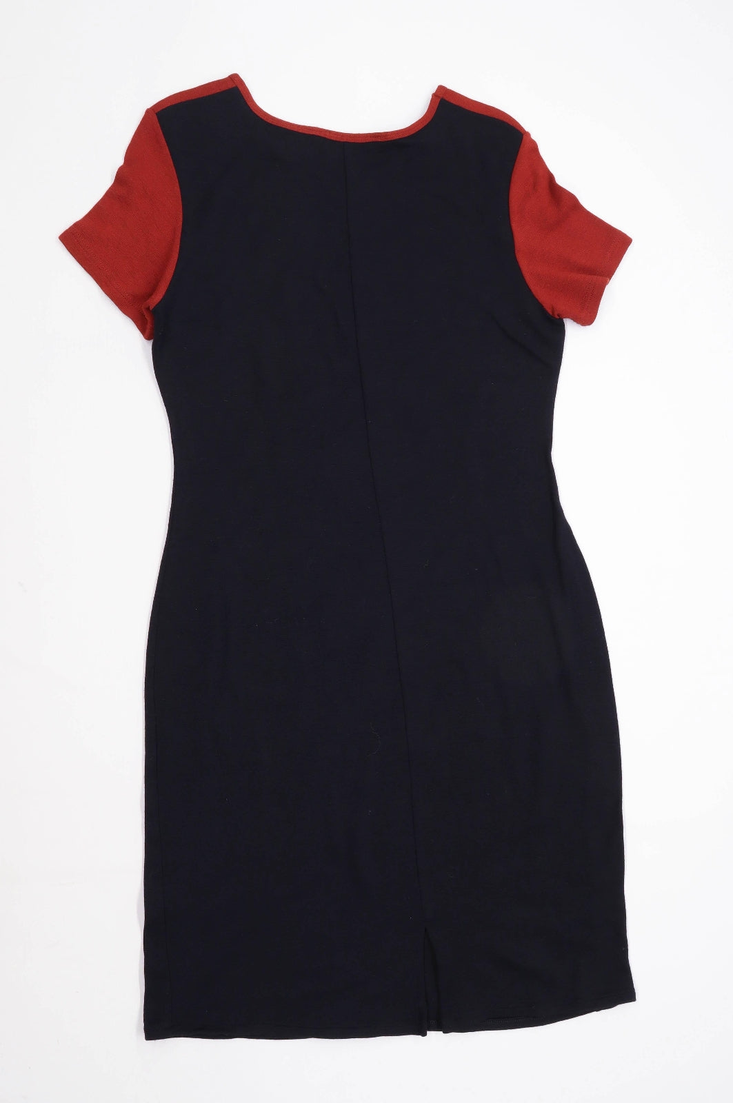 Dorothy Perkins Womens Size 14 Striped Black Dress (Regular)