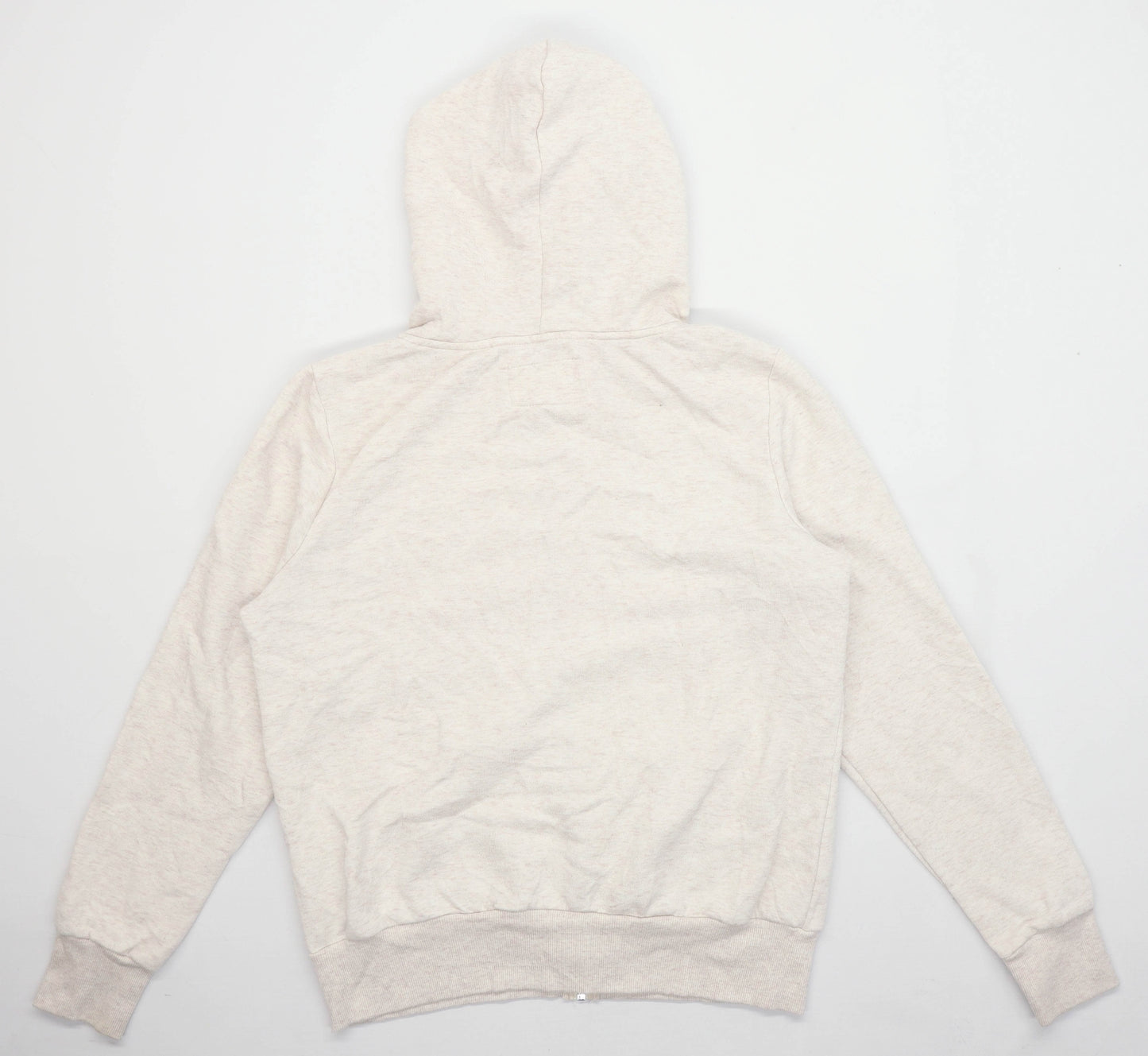 Primark Womens Size 14 Cream Zip Up Hoodie (Regular)