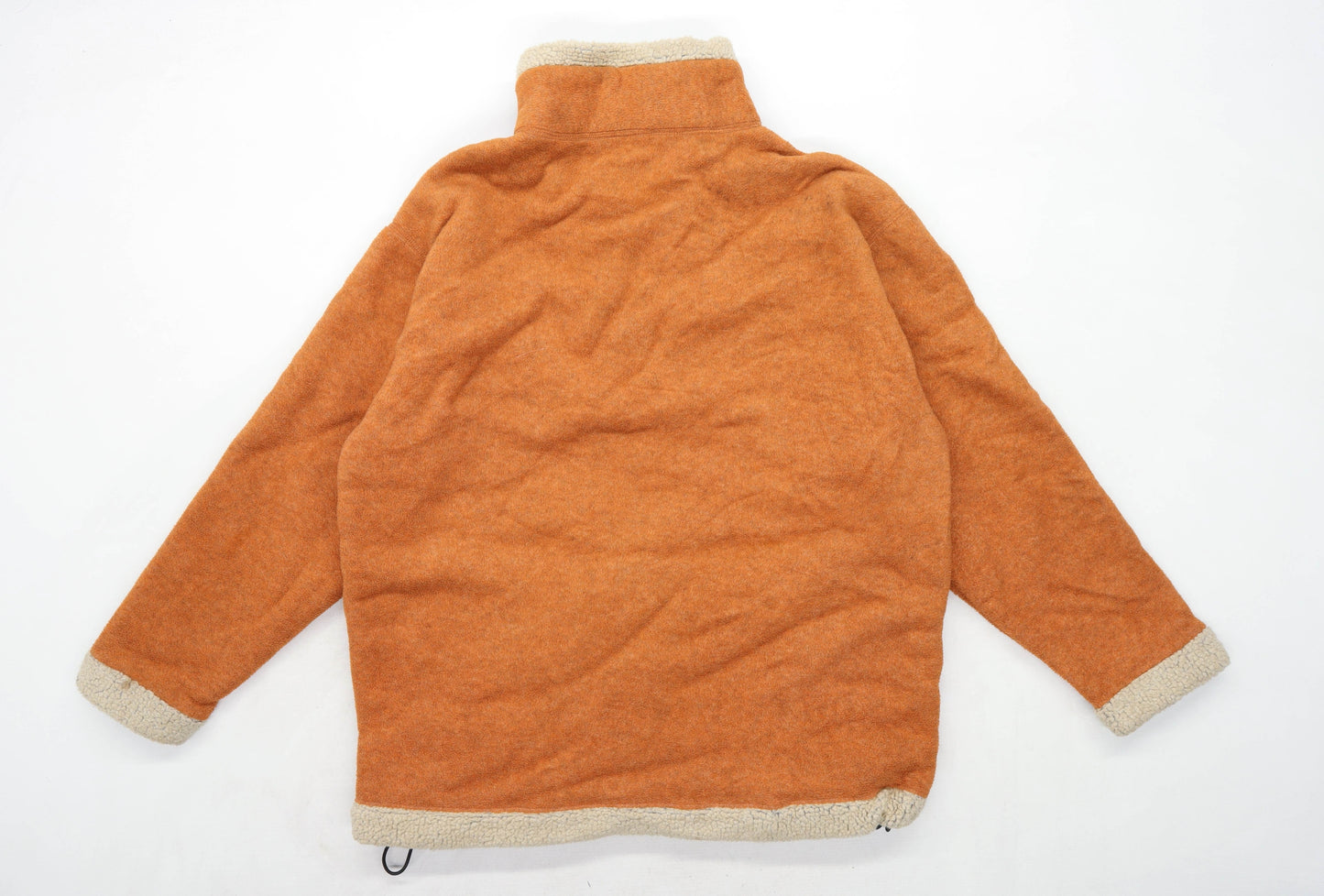 Jack Murphy Mens Size L Fleece Orange Jacket