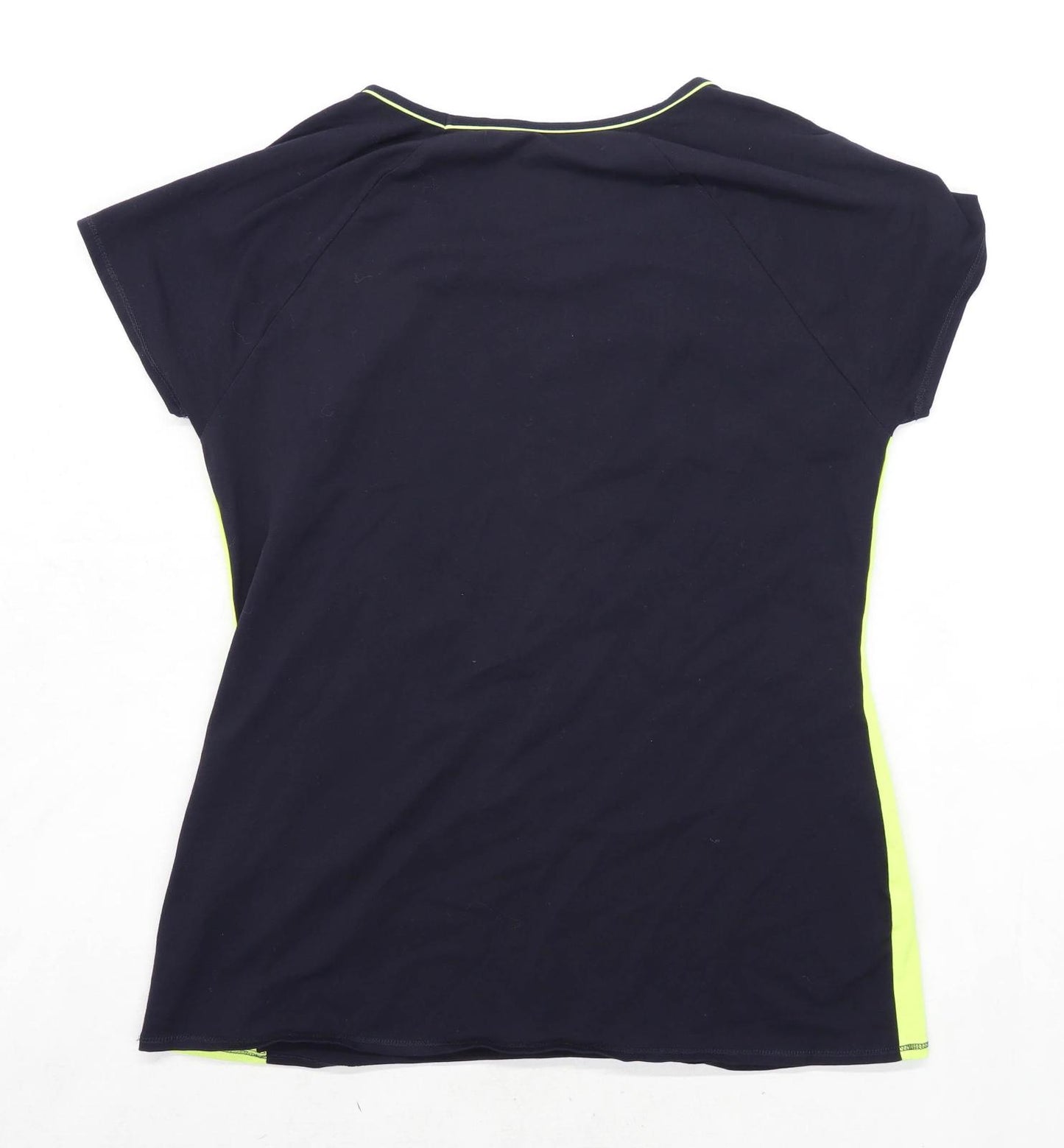 Marks & Spencer Womens Size 16 Cotton Blend Black Sport Top (Regular)