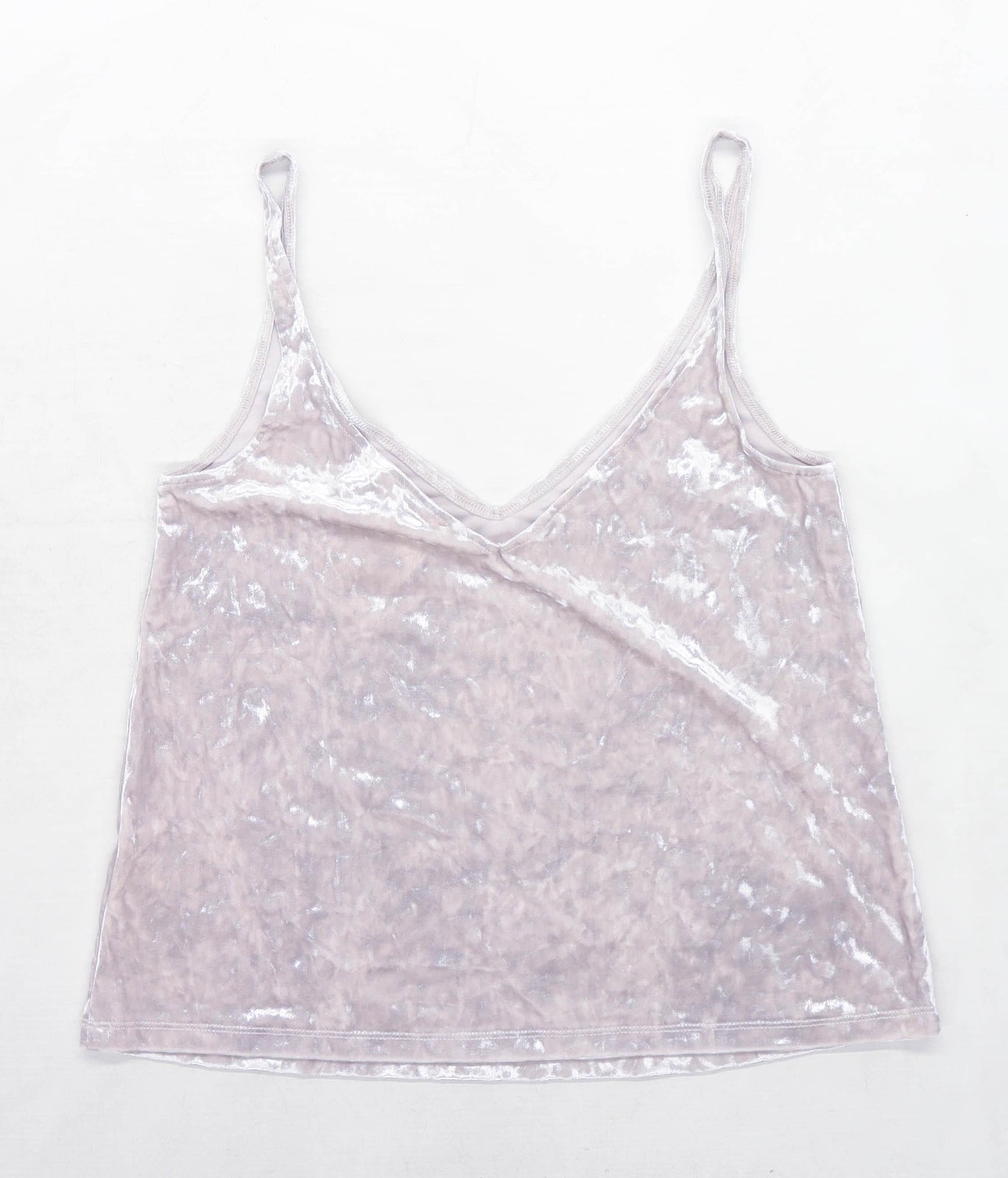 H&M Womens Size XS Silver Top (Regular)